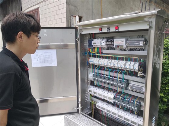 恩施州夜景照明項(xiàng)目配電箱