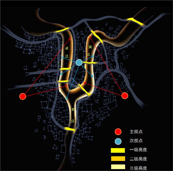 韶關三江六岸夜景照明