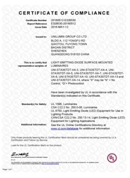 洲明科技 - 中國首家通過美國UL認證的產品