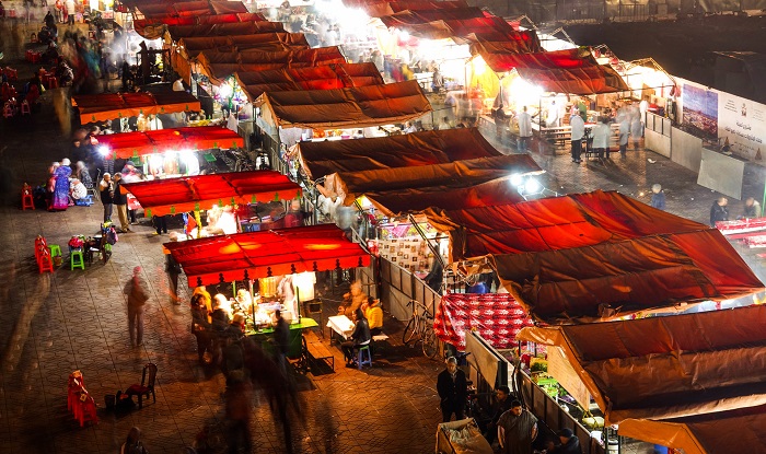 城市夜景燈光照明